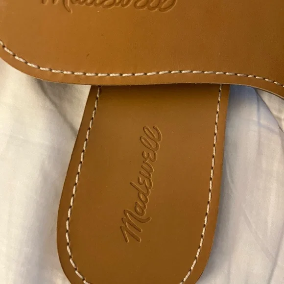 Madewell Tan Slide Sandals - Picture 2 of 3